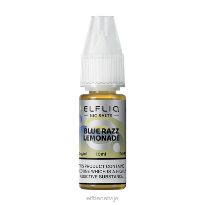 elfbar elfliq blue razz limonādes nic salts - 10ml-10 mg/ml 8L4F217