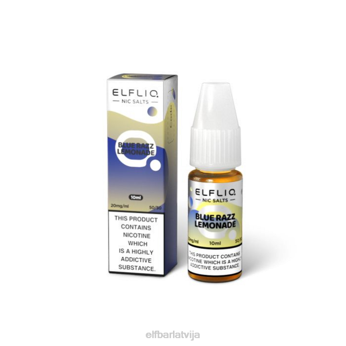 elfbar elfliq blue razz limonādes nic salts - 10ml-20 mg/ml 8L4F218