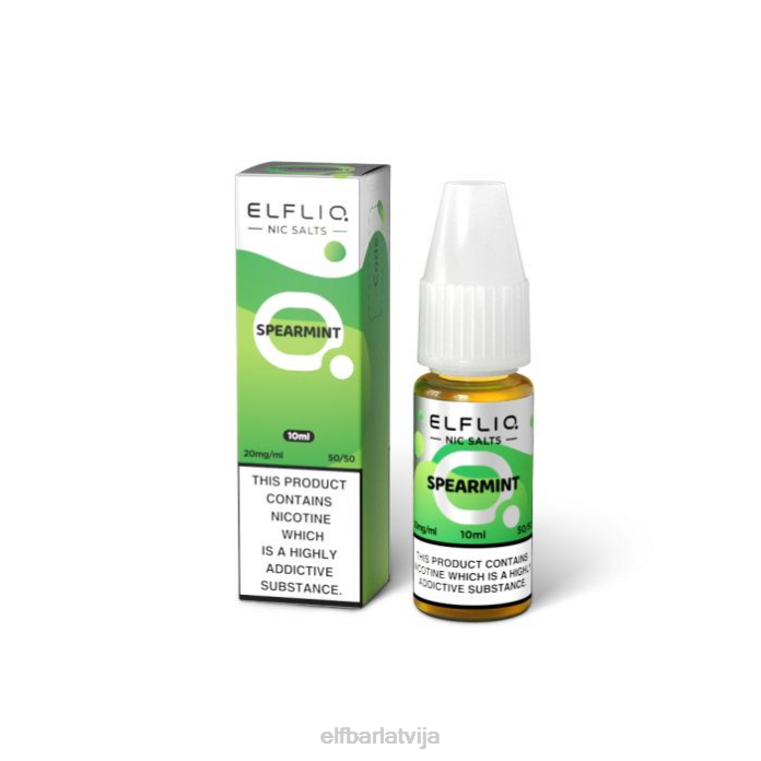 elfbar elfliq piparmētru nic salts - 10ml-20 mg/ml 8L4F208