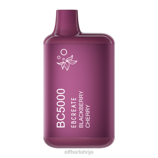 ELFBAR blackberry cherry ebcreate bc5000 thermo edition patērētājs - 50mg - single LJ0R66