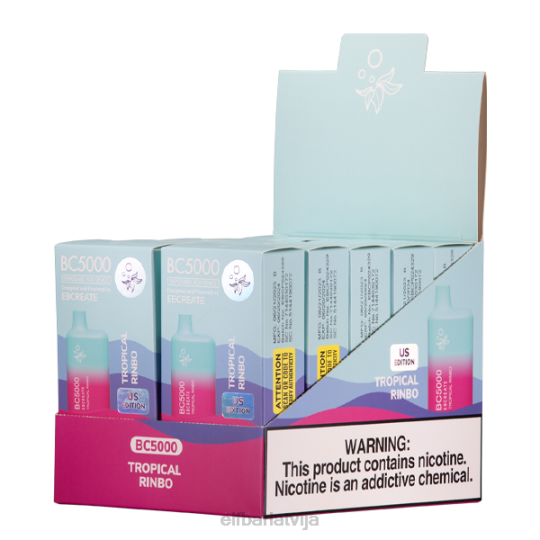 ELFBAR tropu spoāls bc5000 patērētājs - viens - 40mg LJ0R11