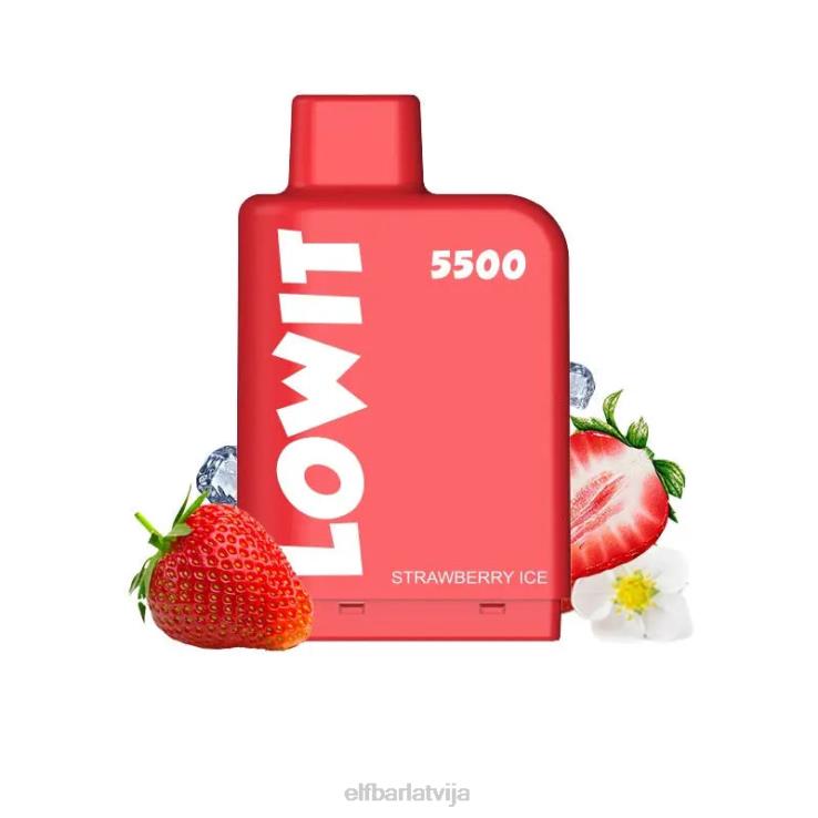 zemeņu ledus