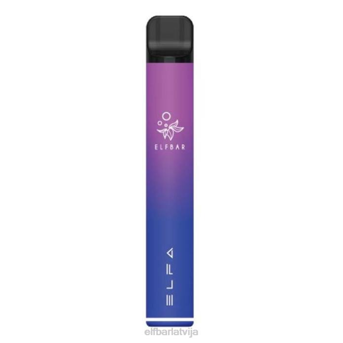 elfbar elfa pod komplekts - pod sākuma komplekts - 500mah 8L4F103 aurora violeta