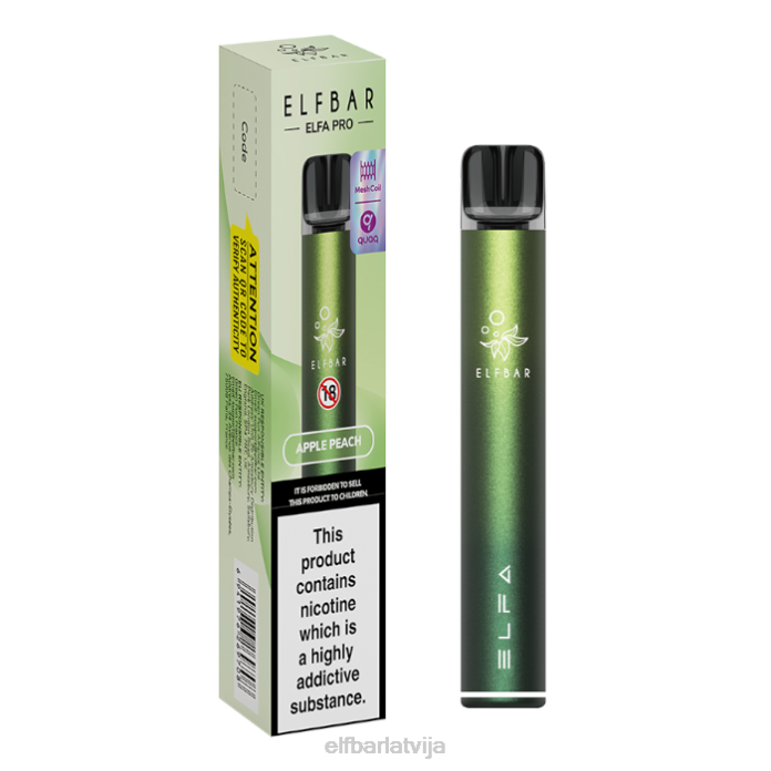 aurora green + ābolu persiku pildīta pāksts