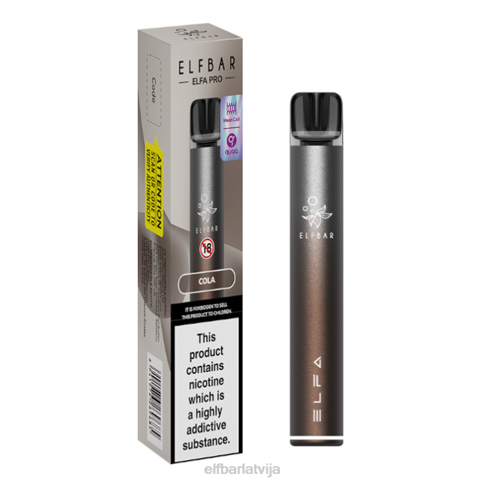 elfbar elfa pro pod komplekts - uzlādējams 8L4F77 krēslas ciāna + krūzmētras pildīta pāksts