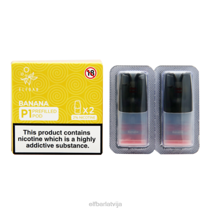 elfbar mate 500 p1 pildītas pākstis - 20mg (2 iepakojumi) sakura piparmētra 8L4F167