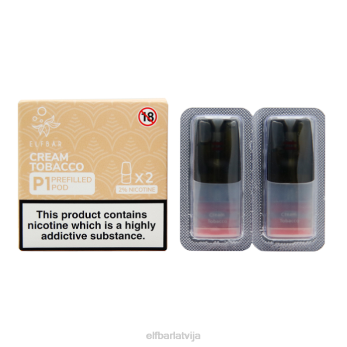 elfbar mate 500 p1 pildītas pākstis - 20mg (2 iepakojumi) sakura piparmētra 8L4F167
