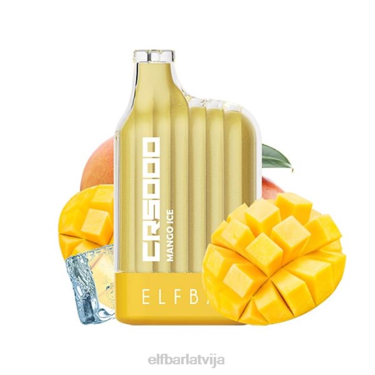 ELFBAR cr5000 vienreizējās lietošanas vape 5000 uzpūtienu B2NP27 arbūzs