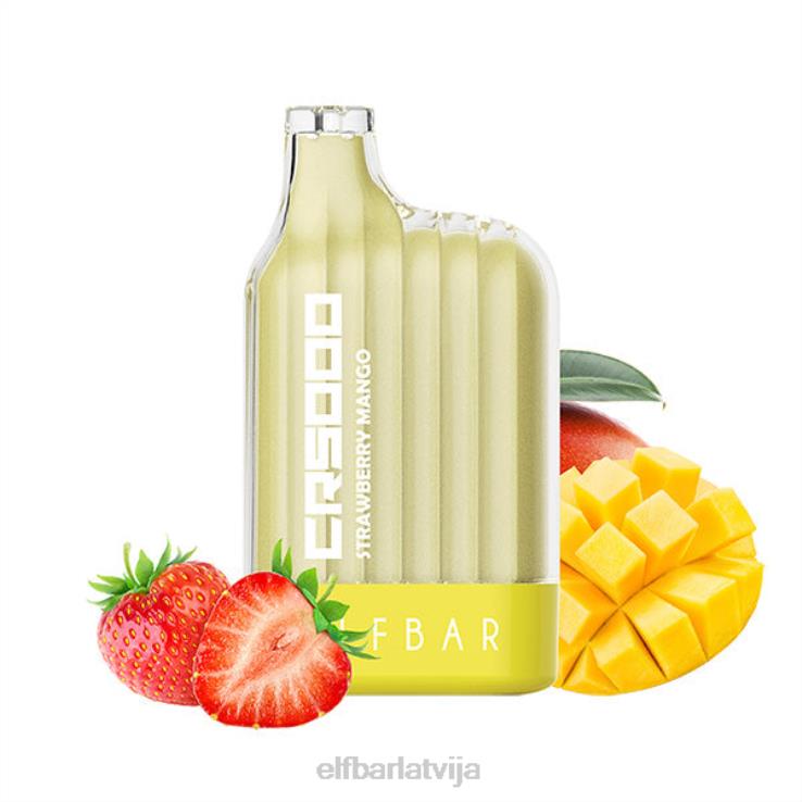 ELFBAR cr5000 vienreizējās lietošanas vape 5000 uzpūtienu B2NP27 arbūzs