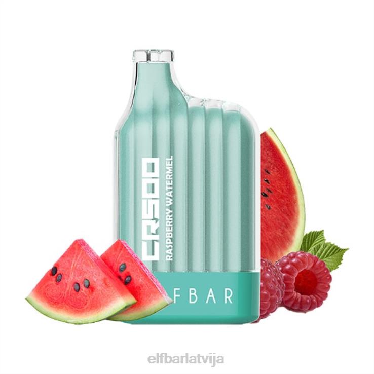 ELFBAR cr5000 vienreizējās lietošanas vape 5000 uzpūtienu B2NP27 arbūzs