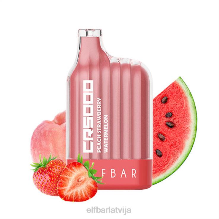 ELFBAR cr5000 vienreizējās lietošanas vape 5000 uzpūtienu B2NP29 zilā razz limonāde